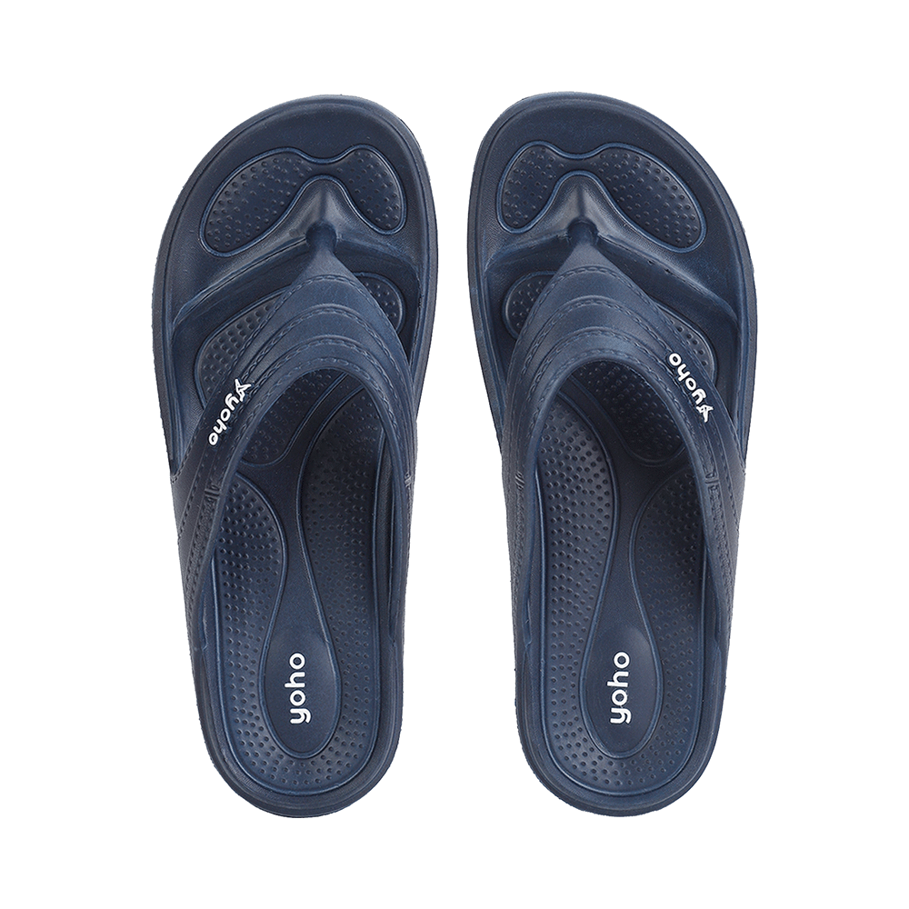Yoho Lifestyle Acupressure Flip Flops for Women Mystery Blue 4
