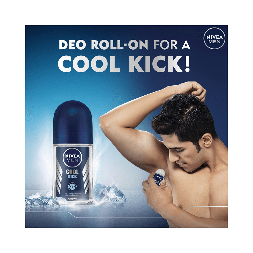 Nivea Men Deodorant Roll On Cool Kick - Image 4