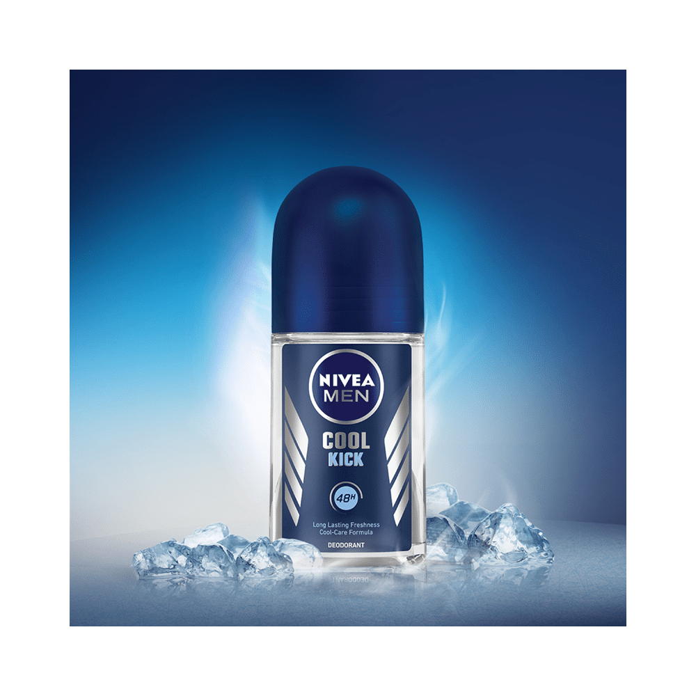 Nivea Men Deodorant Roll On Cool Kick - Image 3