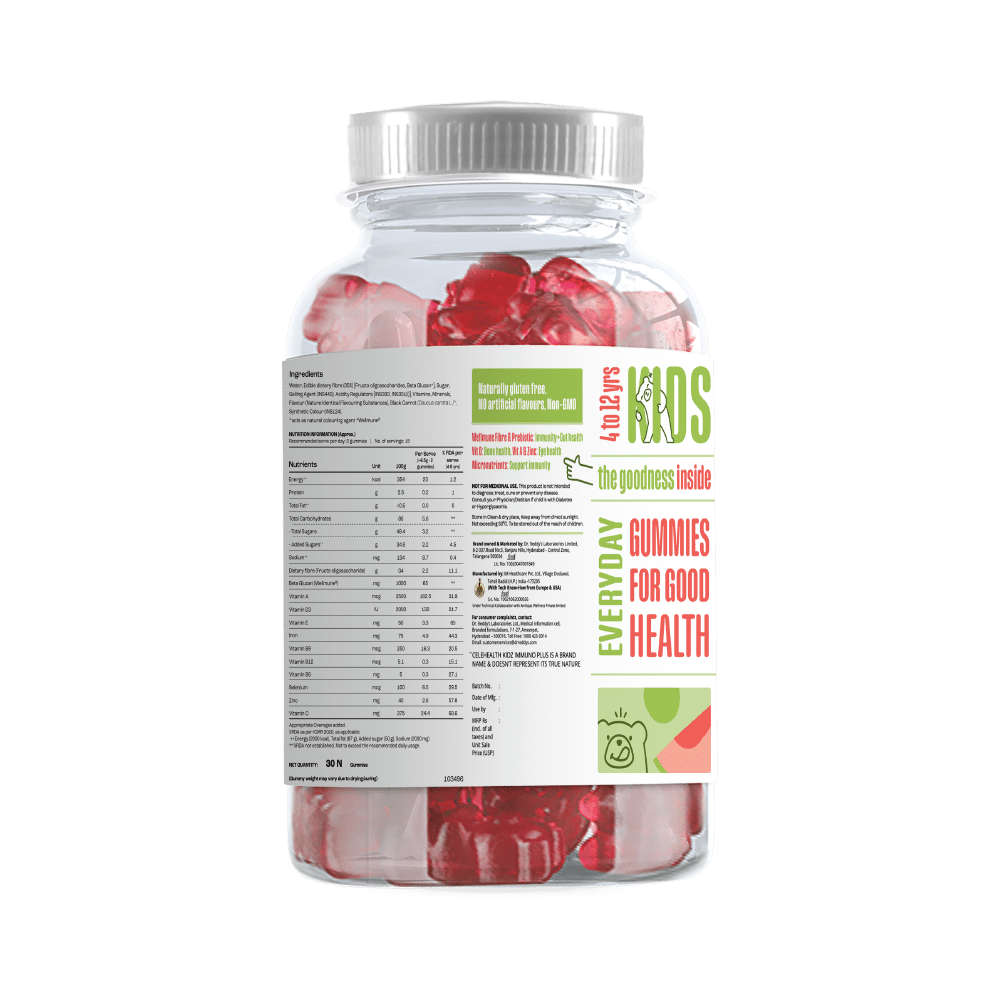 CeleHealth Kidz Immuno Plus Gummies Pink Guava - Image 2
