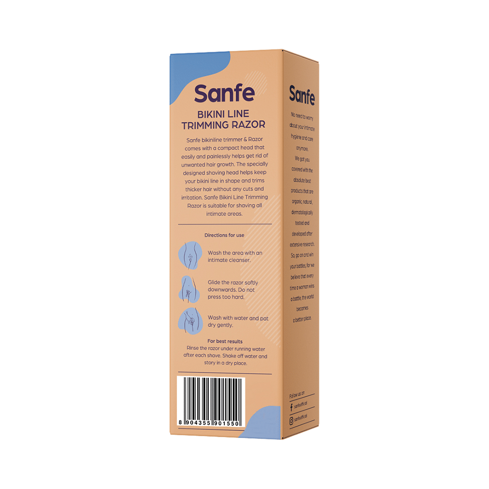 Sanfe Bikini Line Trimming Razor - Image 2