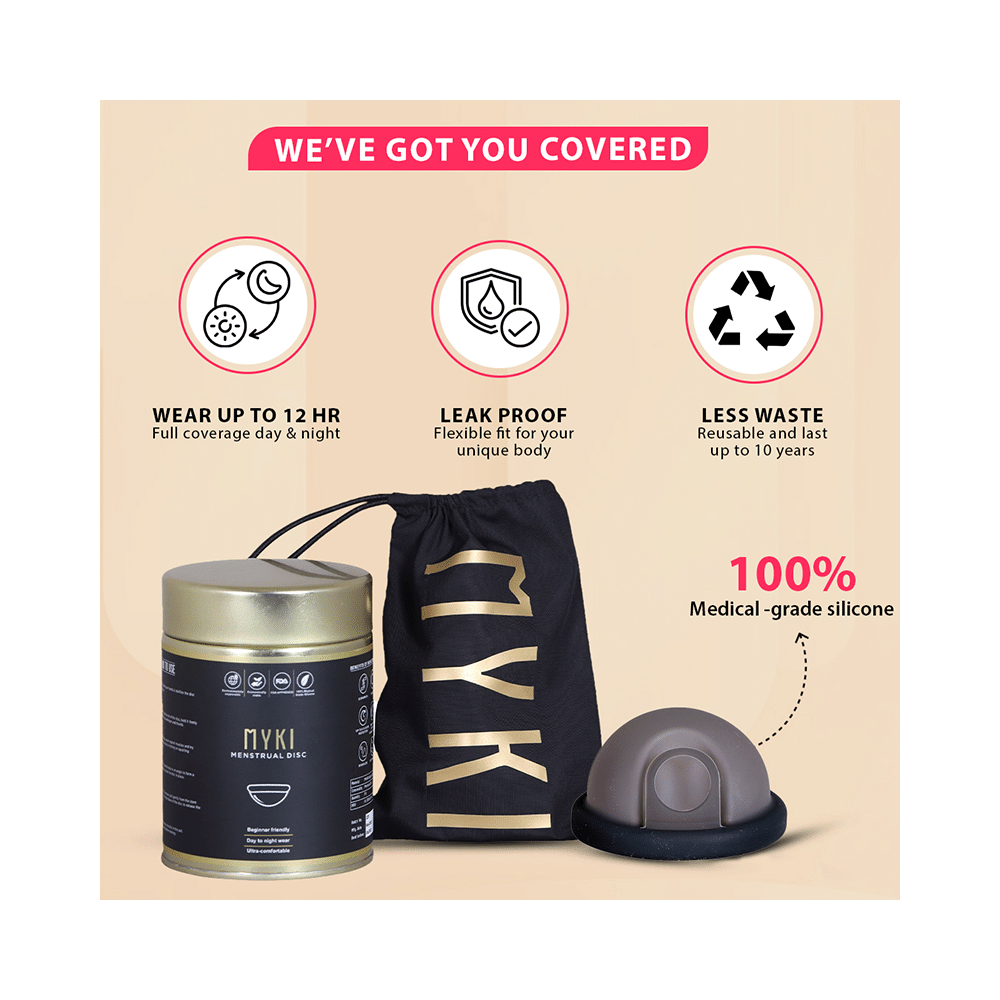 MYKI Basic Gen Z Menstrual Disc Black Small - Image 4