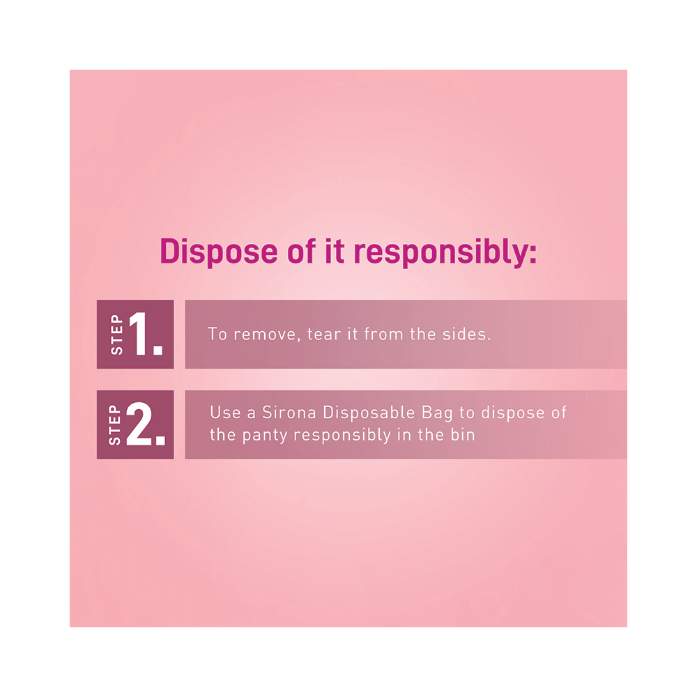 Sirona Disposable Period Panty L-XL - Image 9