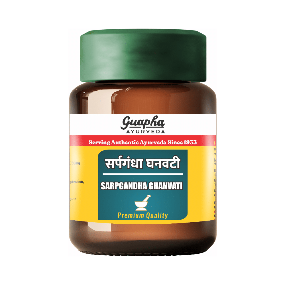 Guapha Ayurveda Sarpgandha Ghanvati