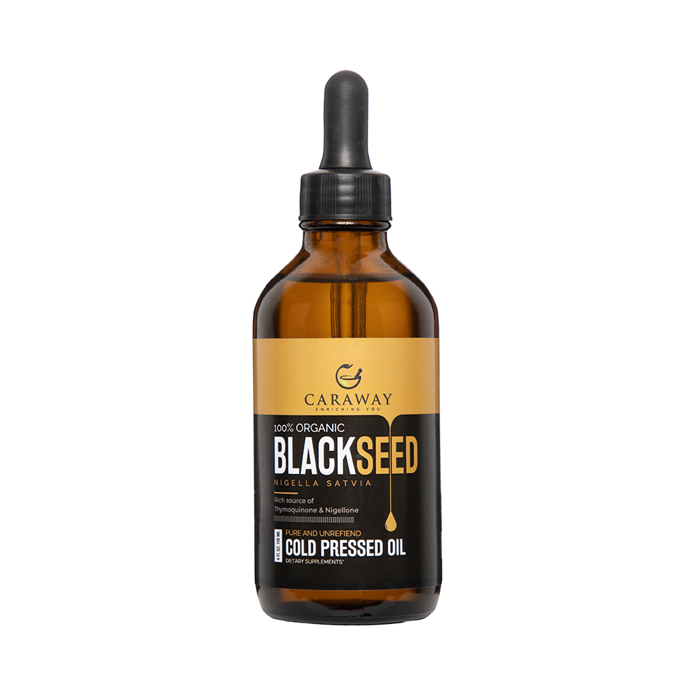 Caraway 100% Organic Black Seed Cold Pressed Oil