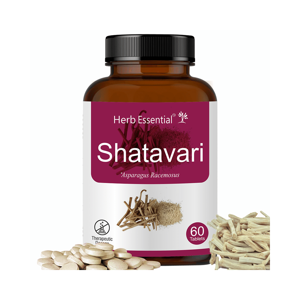 Herb Essential Shatavari (Asparagus Racemosus) 500mg Tablet - Image 4