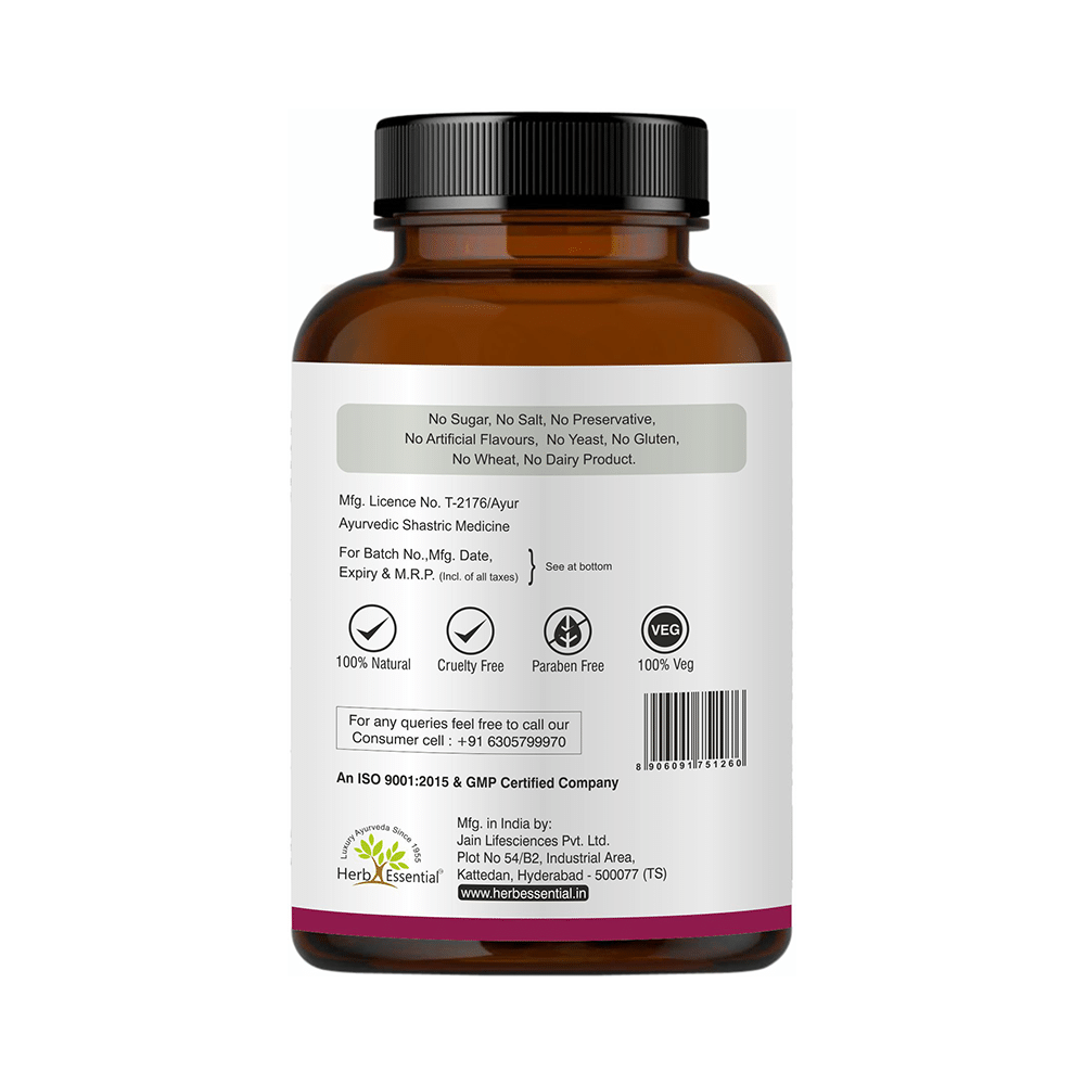 Herb Essential Shatavari (Asparagus Racemosus) 500mg Tablet - Image 3