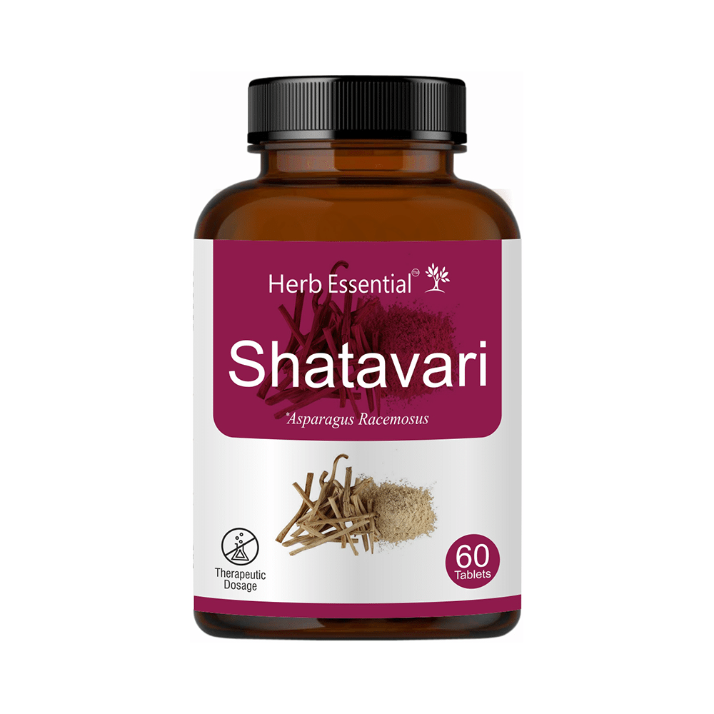 Herb Essential Shatavari (Asparagus Racemosus) 500mg Tablet - Image 1