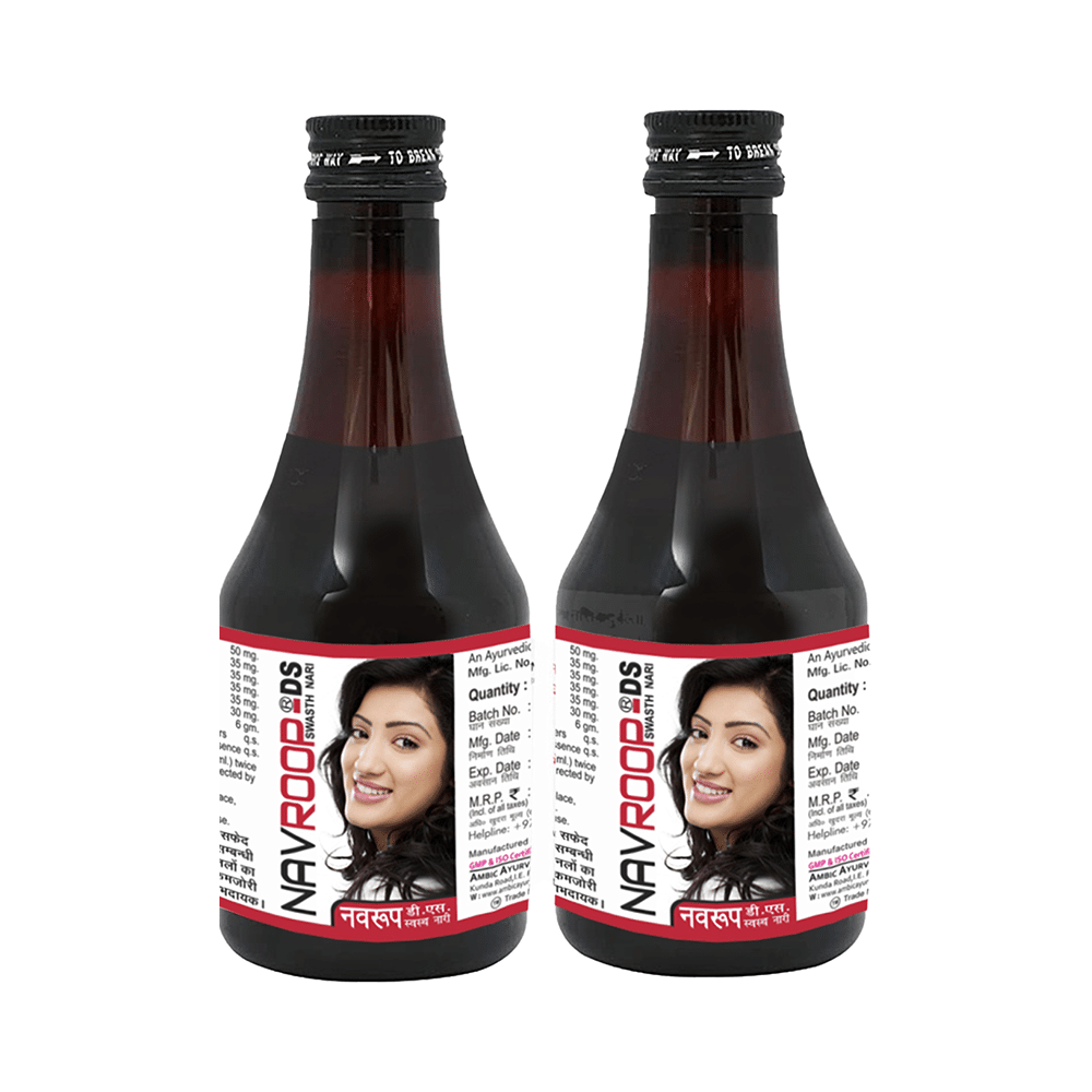 Ambic Navroop DS Syrup (300ml Each) with 30 Tablet Free - Image 2