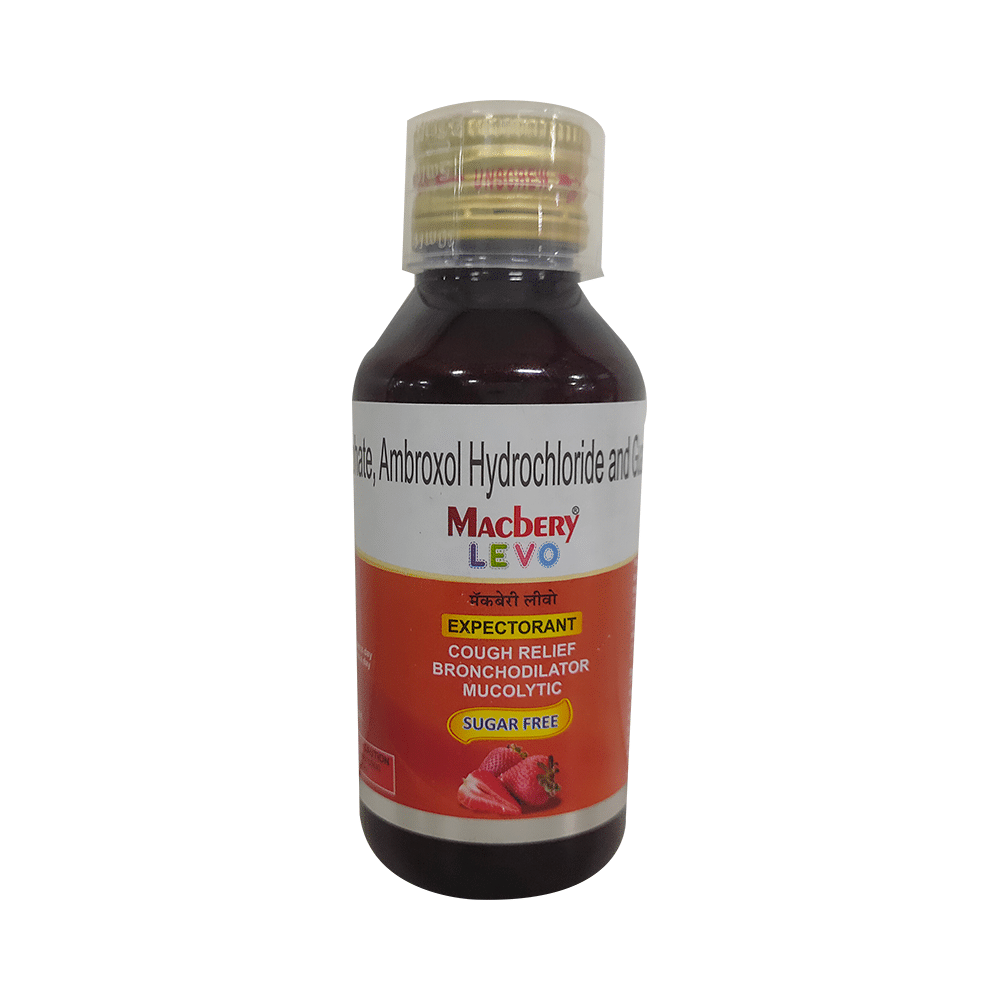 Macbery Levo Expectorant Sugar Free - Image 1