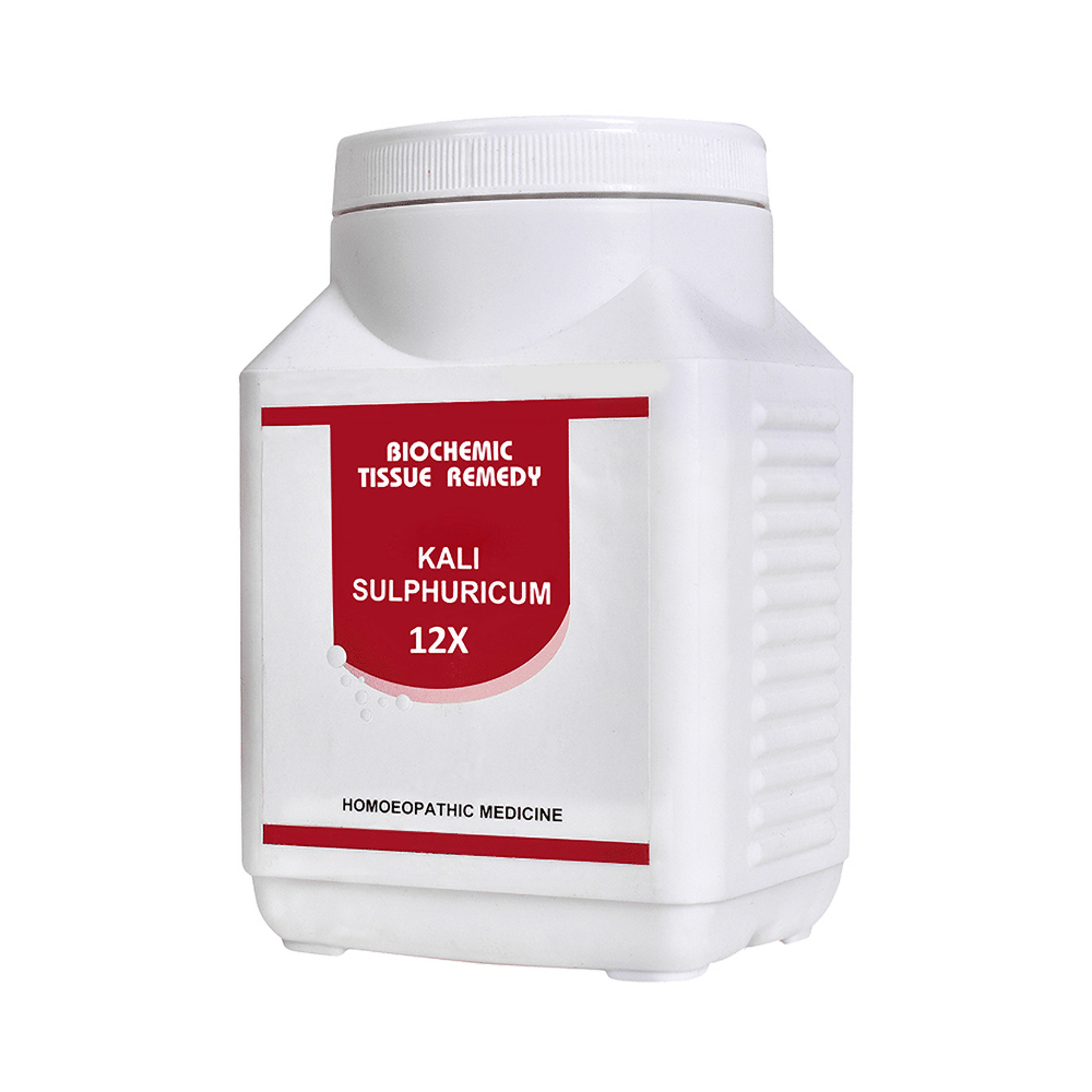 Bakson's Homeopathy Kali Sulphuricum Biochemic Tablet 12X