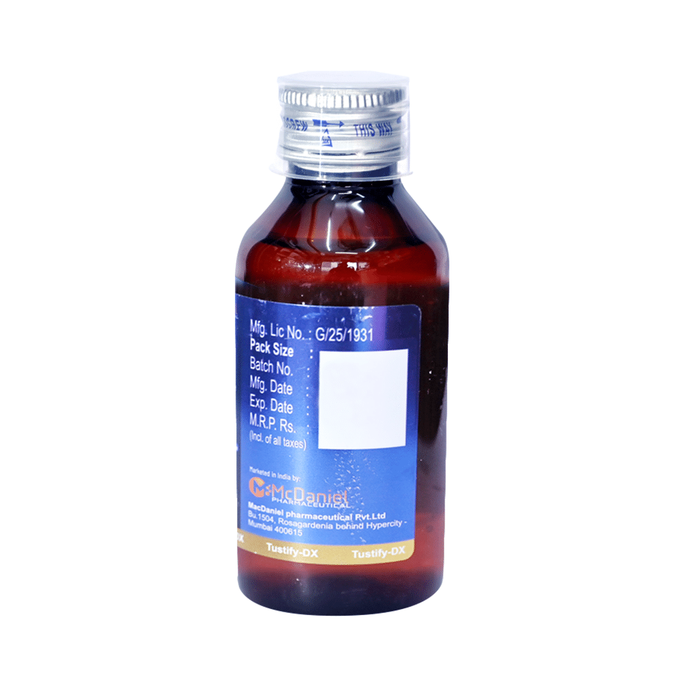 Tustify-DX Syrup Sugar Free - Image 3