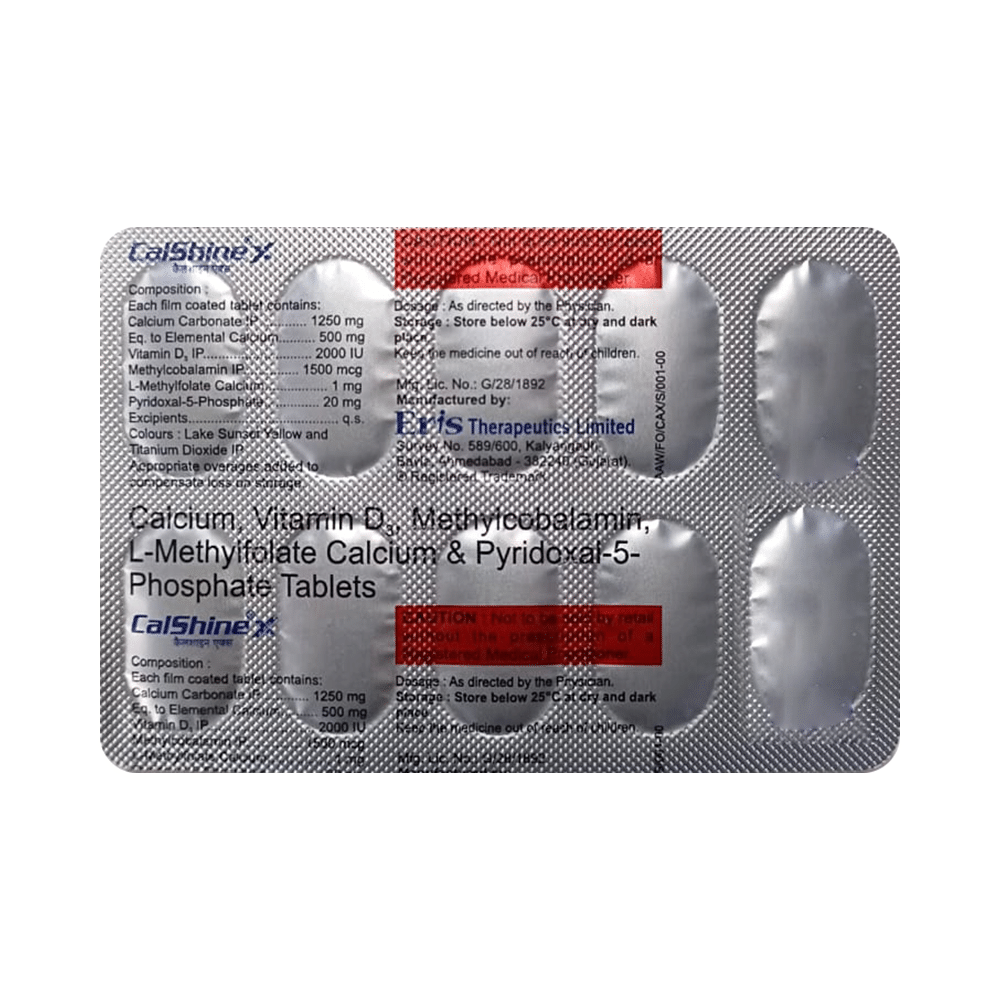Calshine X Tablet - Image 1