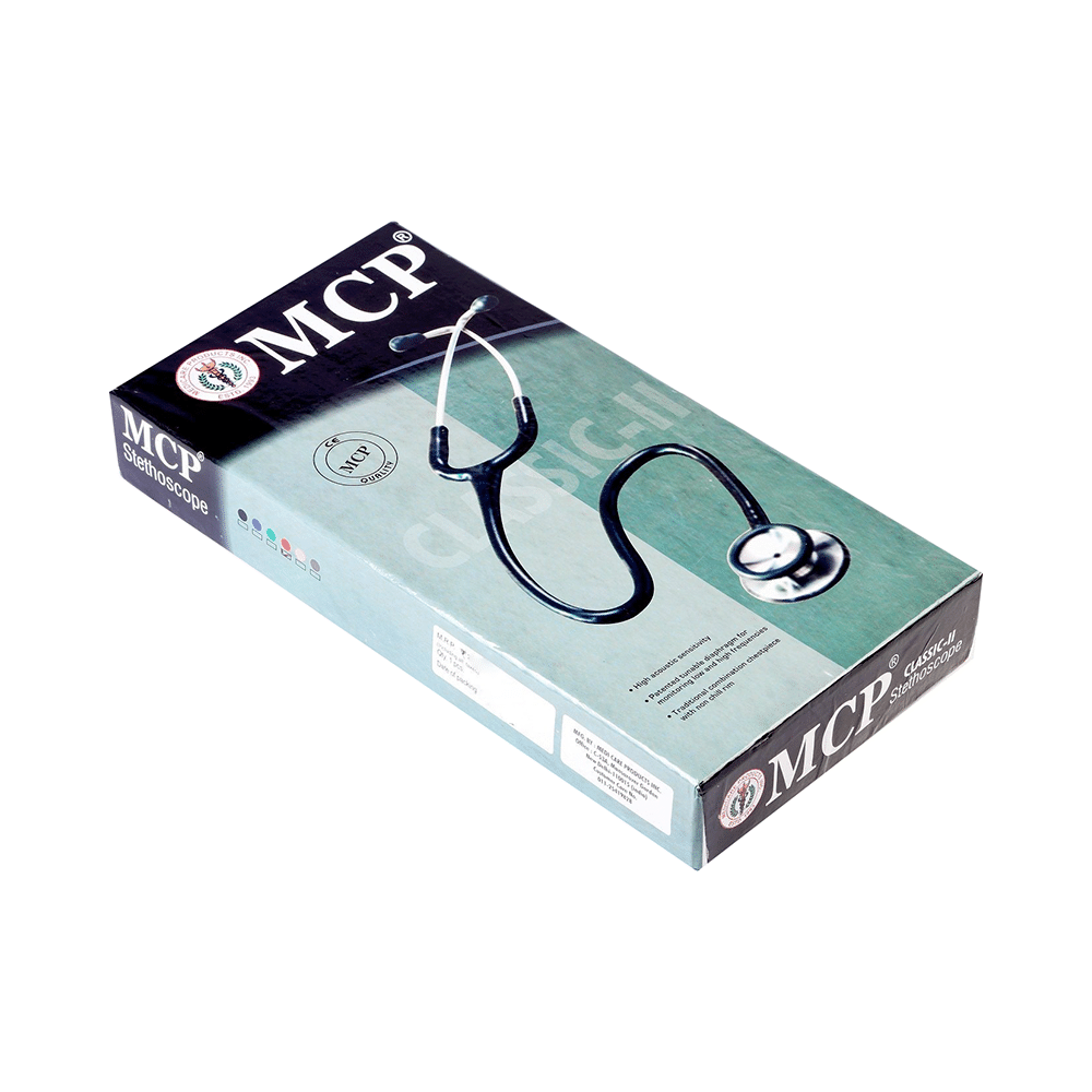 MCP Classic-II Stethoscope Black - Image 2