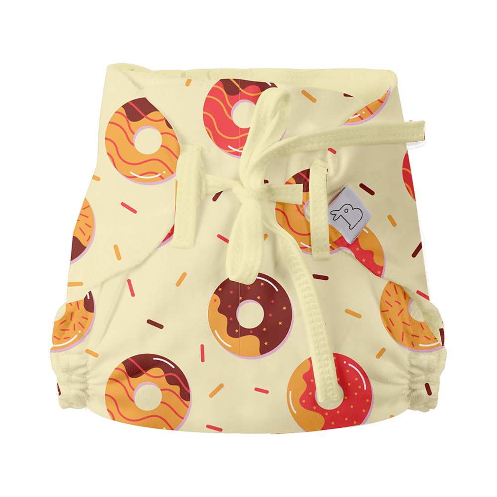 Superbottoms Organic Cotton Padded Dry Feel Langot/Nappy Size 0 Sweet Tooth - Image 6