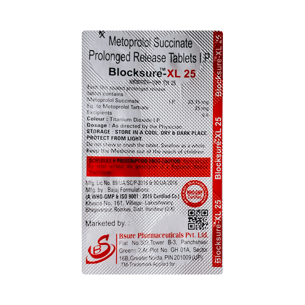 Blocksure-XL 25 Tablet