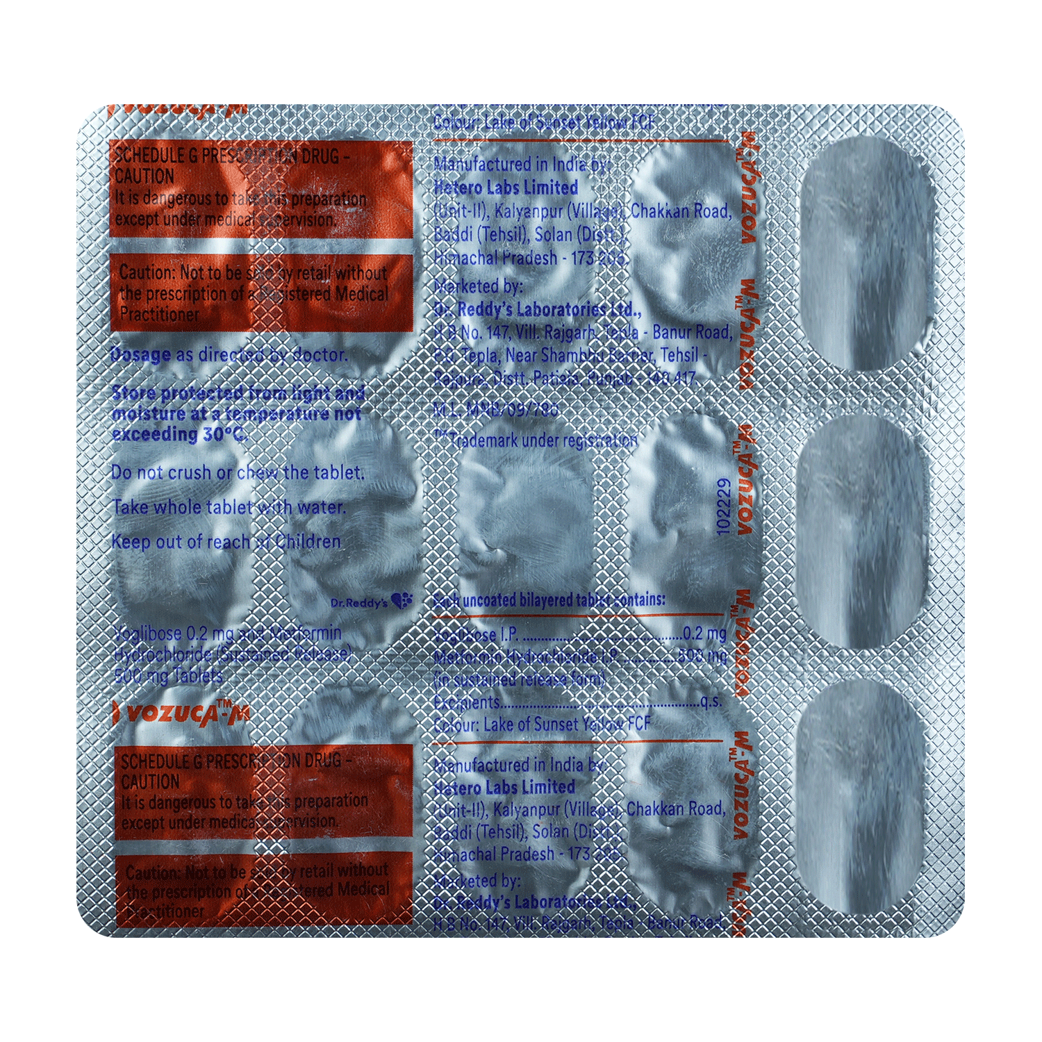 Vozuca-M Tablet SR - Image 3