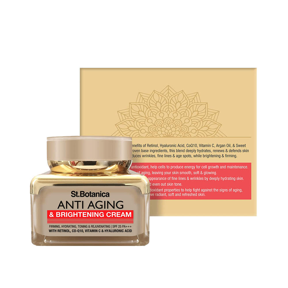 St.Botanica Pure Radiance Anti Aging & Brightening Cream SPF 25 - Image 3
