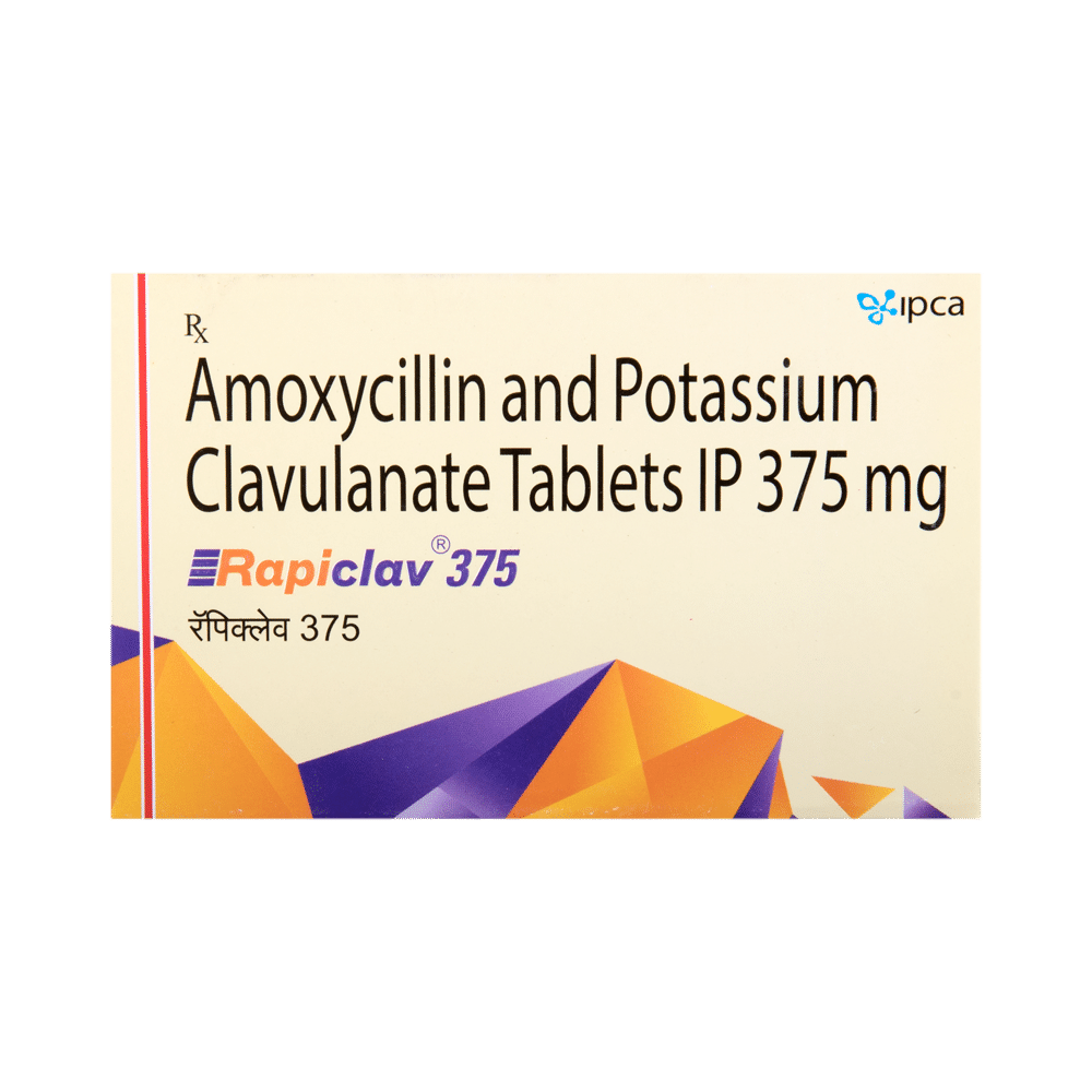 Rapiclav 375 Tablet - Image 2