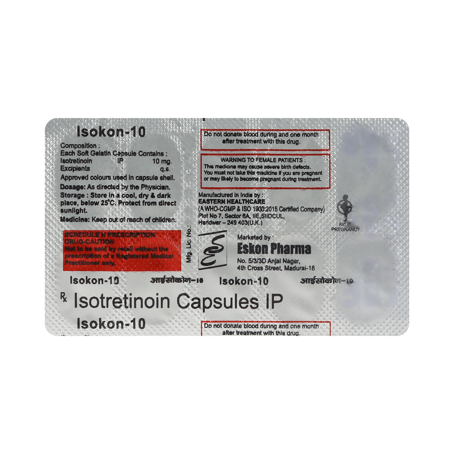 Isokon 10mg Capsule - Image 5