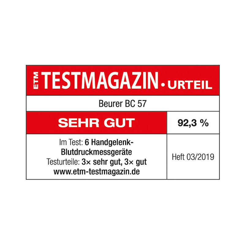 Beurer BC 57 Blood Pressure Monitor - Image 7