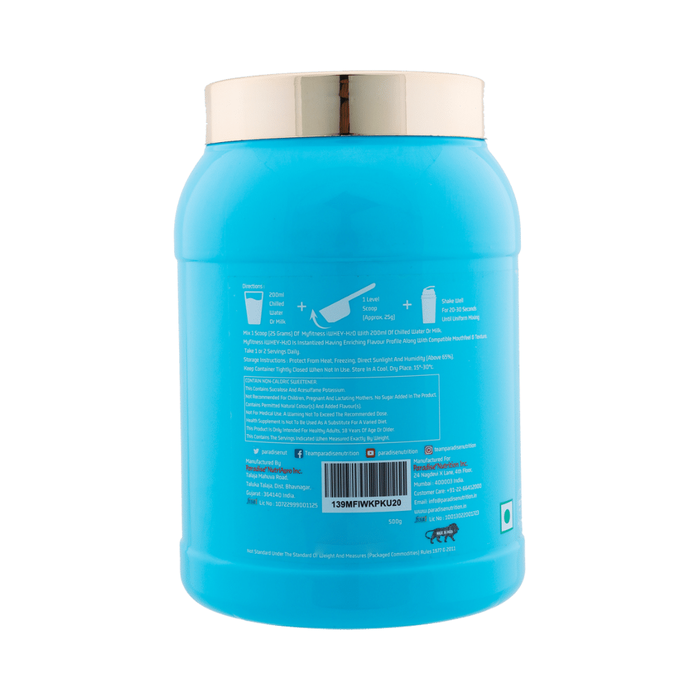 Myfitness iWhey - H2O Powder Kesar Pista Kulfi - Image 3