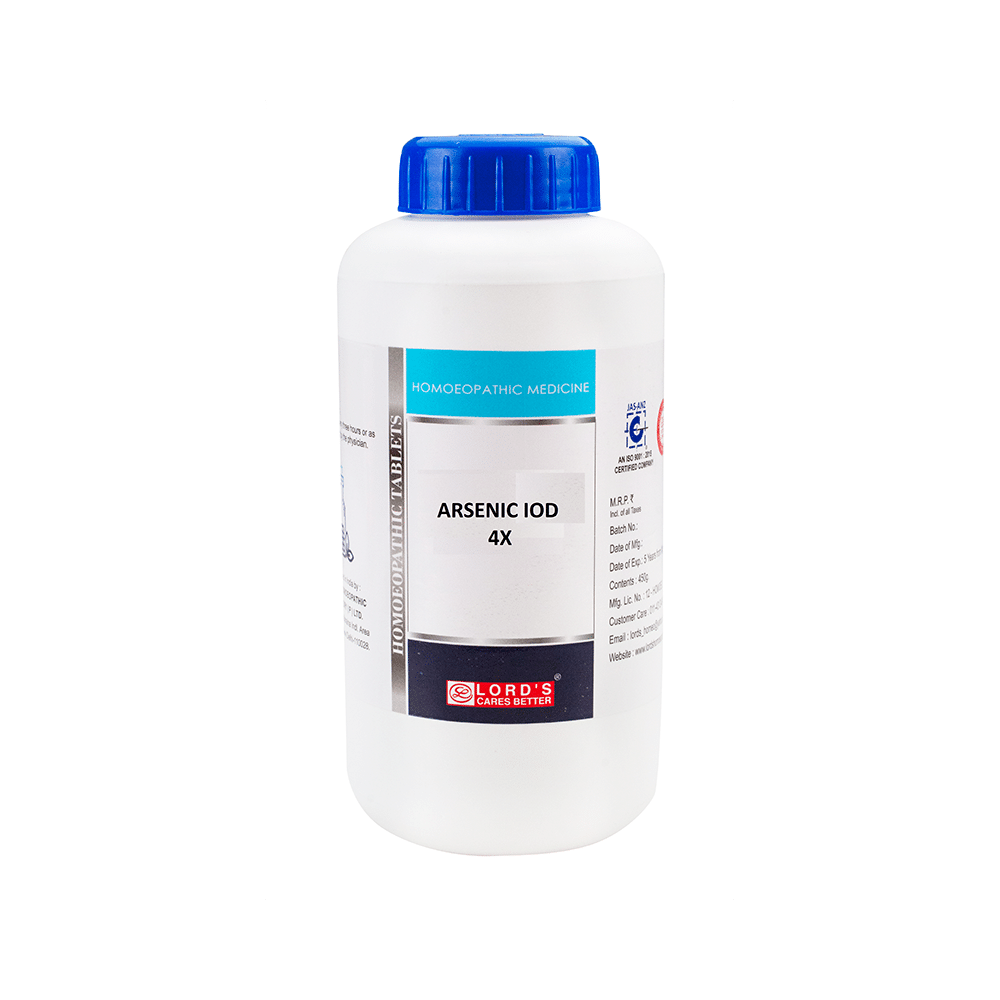 Lord's Arsenic Iod Trituration Tablet 4X - Image 1