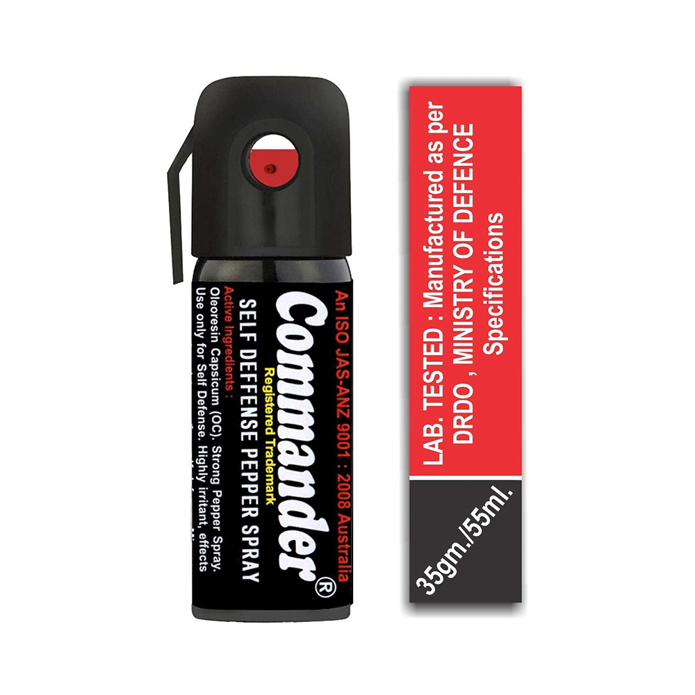 Commander Self Defense Pepper Spray (55ml Each) - Image 2