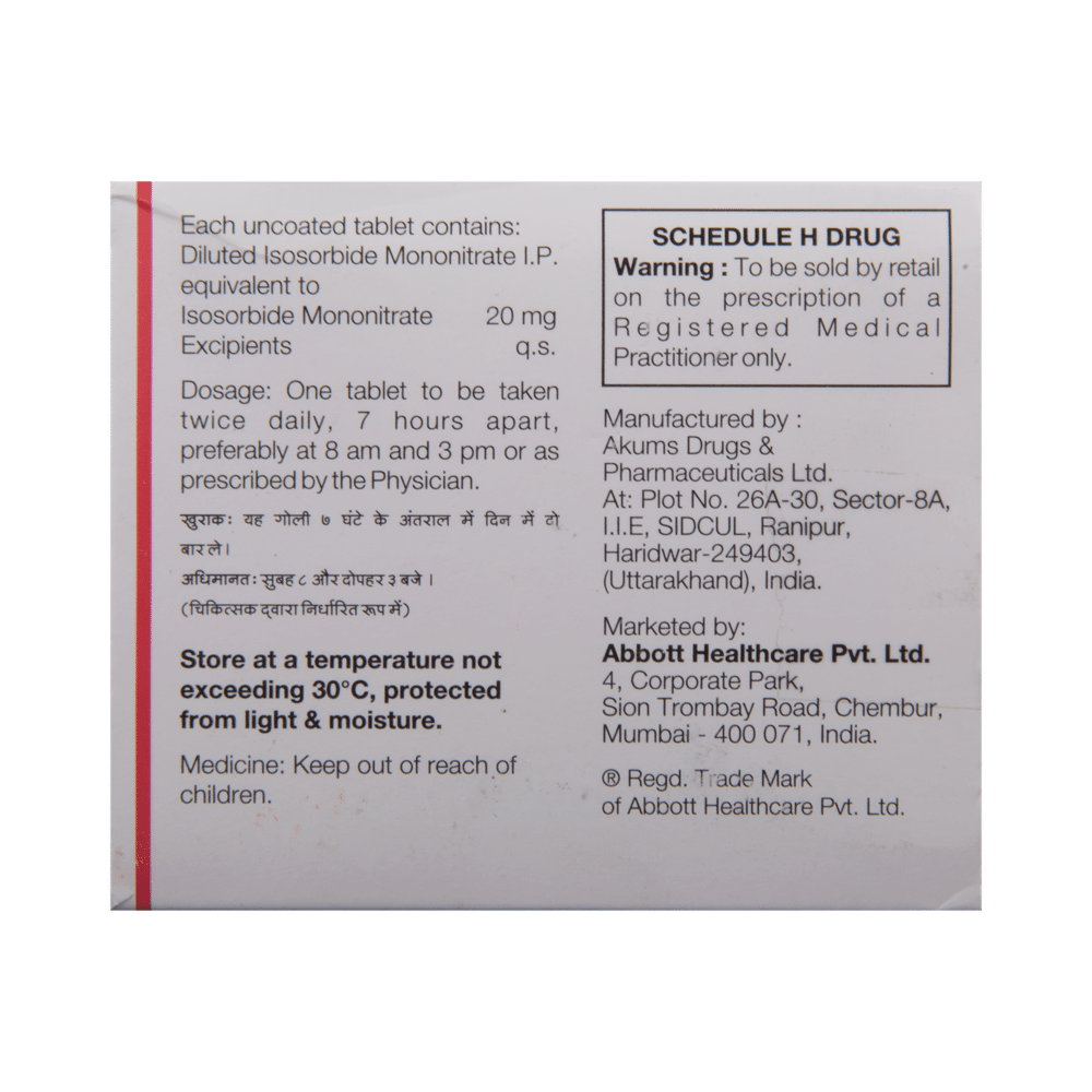 Ismo 20 Tablet - Image 3