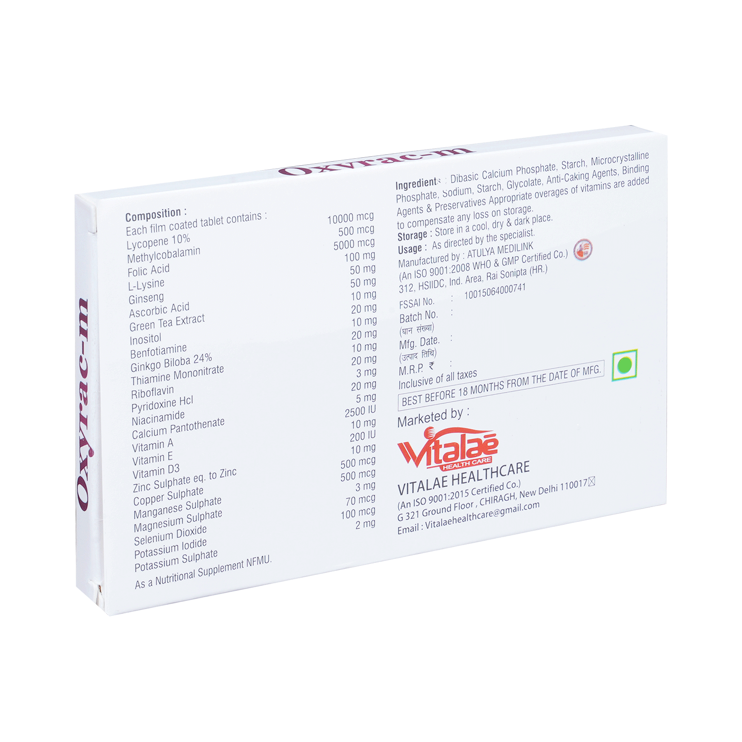 Oxyrac-M Tablet - Image 3