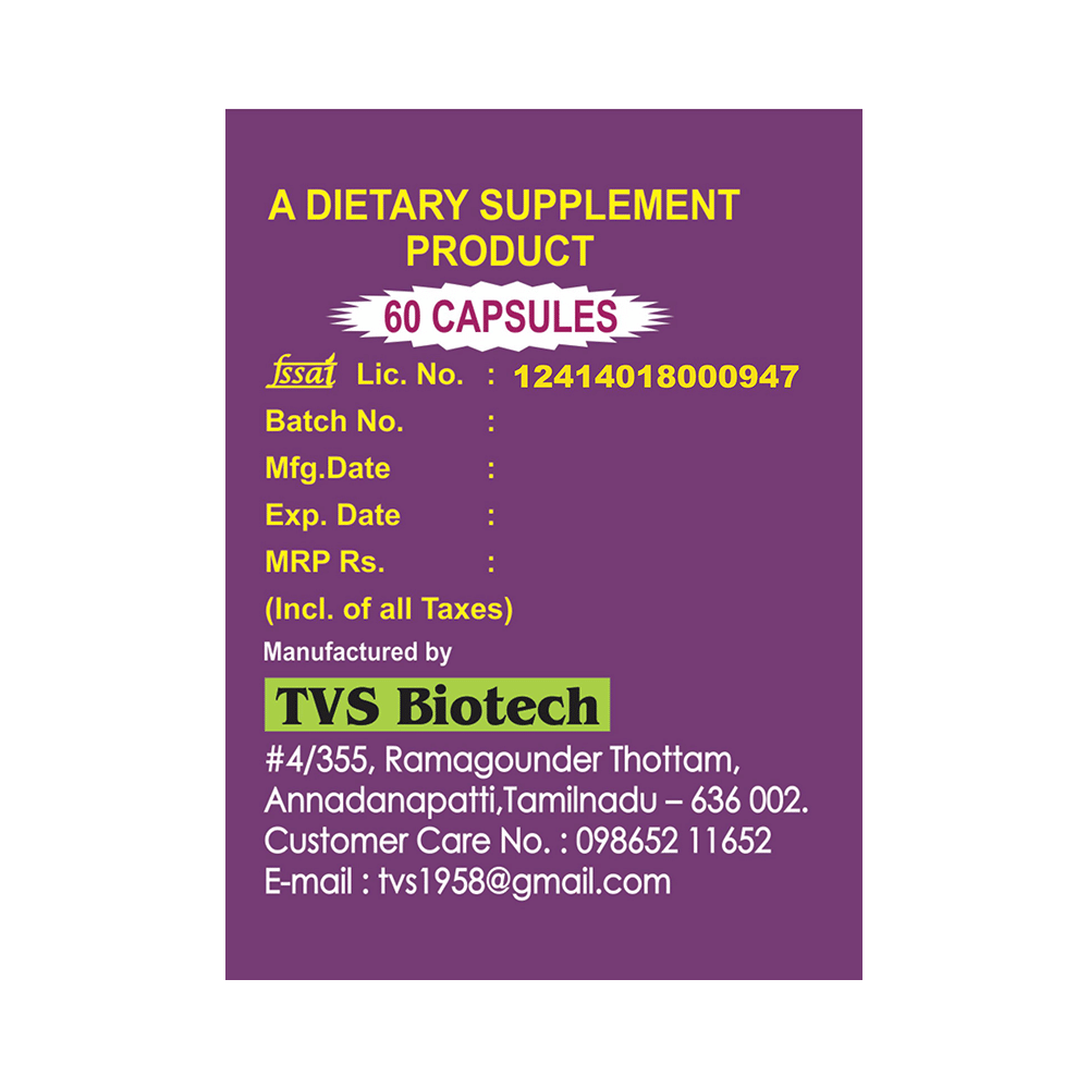 TVS Biotech Forskolin Capsule - Image 3