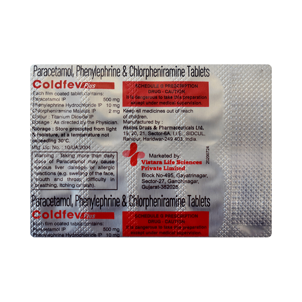 Coldfev Plus Tablet - Image 3