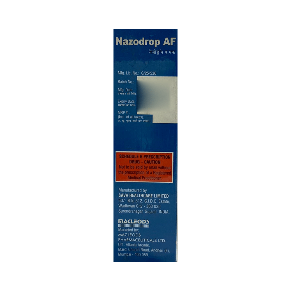 Nazodrop AF Nasal Spray - Image 3