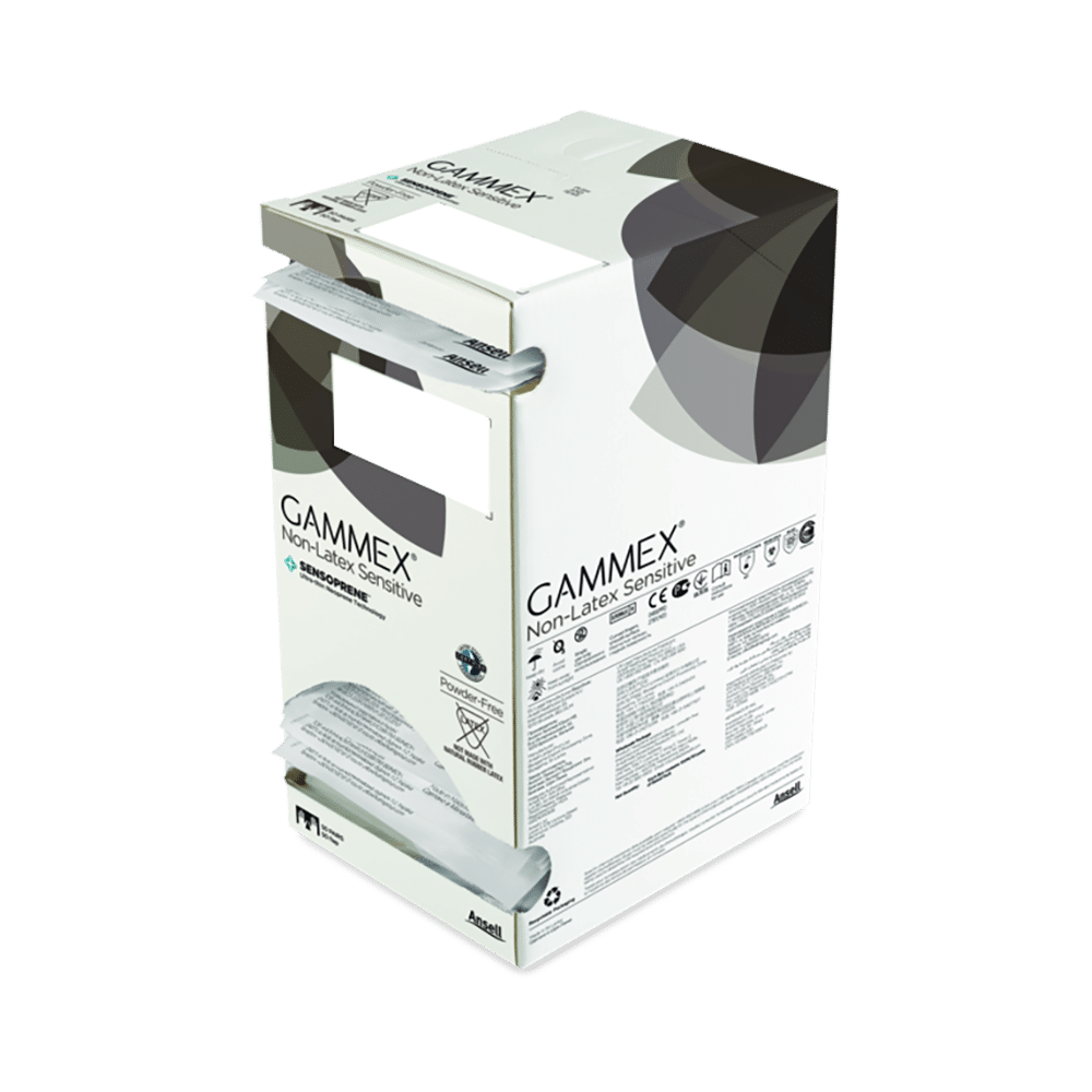 Ansell Gammex Non-Latex Sensitive Powder Free Surgical Glove 6.5 - Image 1
