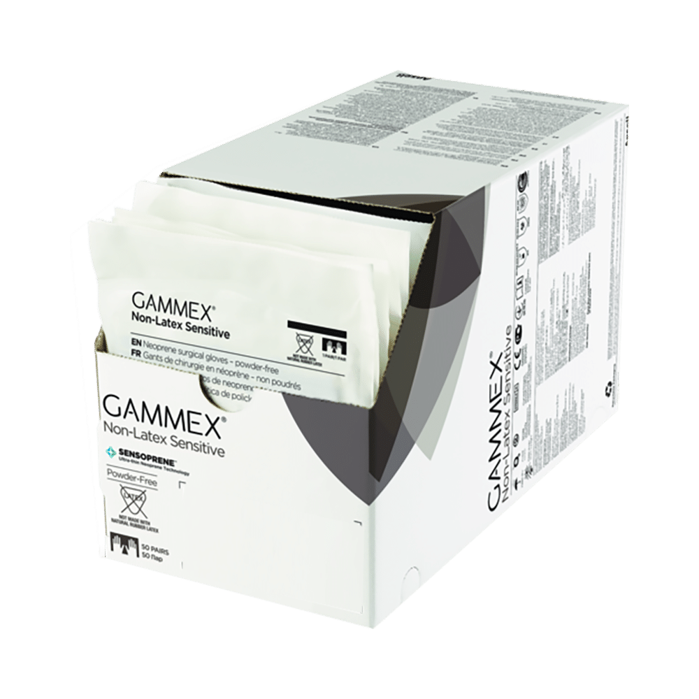 Ansell Gammex Non-Latex Sensitive Powder Free Surgical Glove 6.5 - Image 2