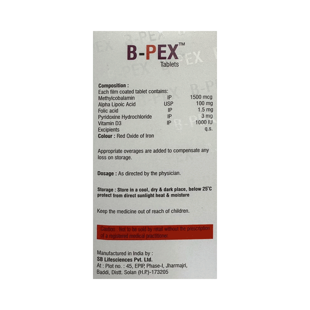 B-Pex Tablet - Image 2