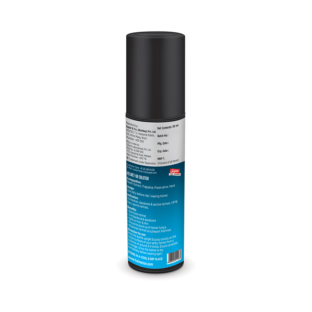 Sapat Dr Skin Helmet-On Inner Helmet Spray for Him - Image 4