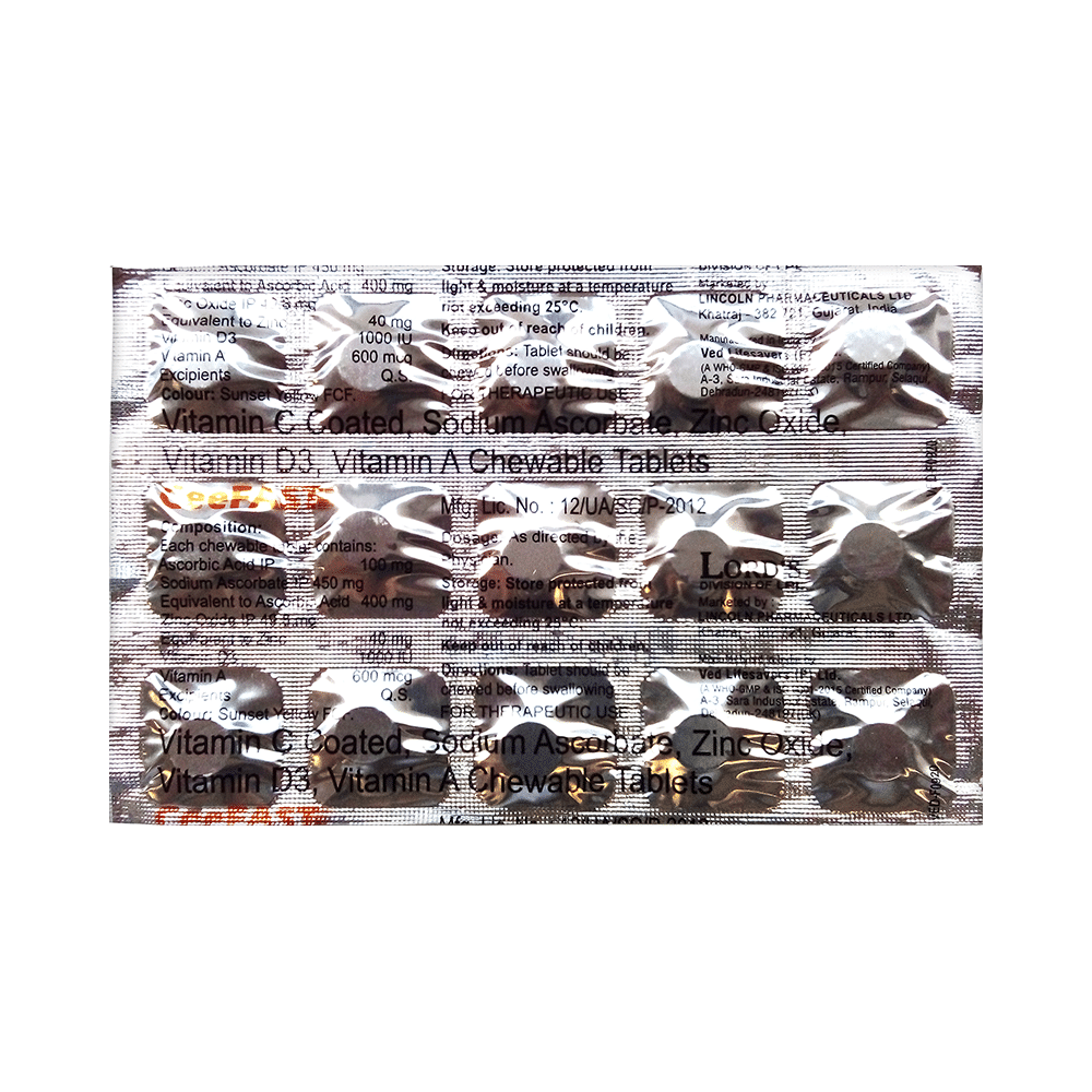 Ceefast Chewable Tablet - Image 3