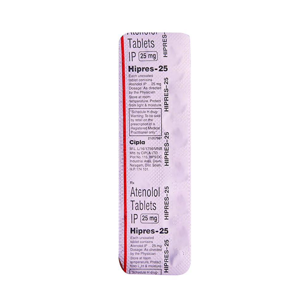 Hipres 25 Tablet - Image 3