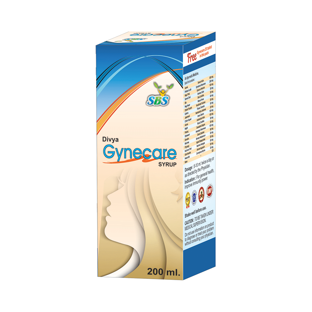 SBS Divya Gynecare Syrup - Image 1