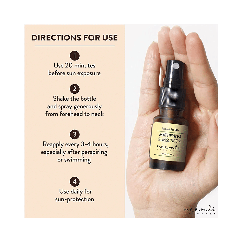 Neemli Naturals SPF 30+ Mattifying Sunscreen - Image 5