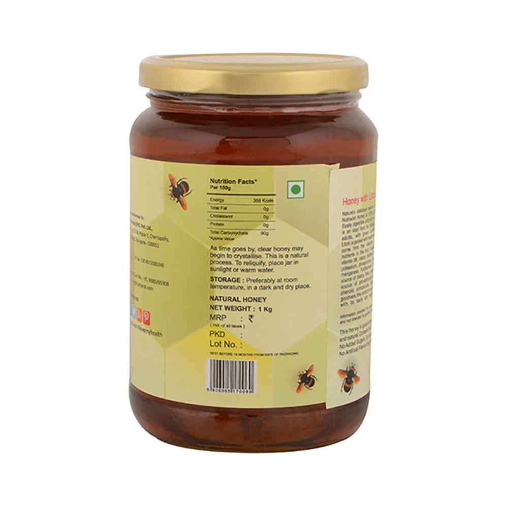 Nutriwish 100% Pure Organic Honey | Flavour Litchi - Image 3