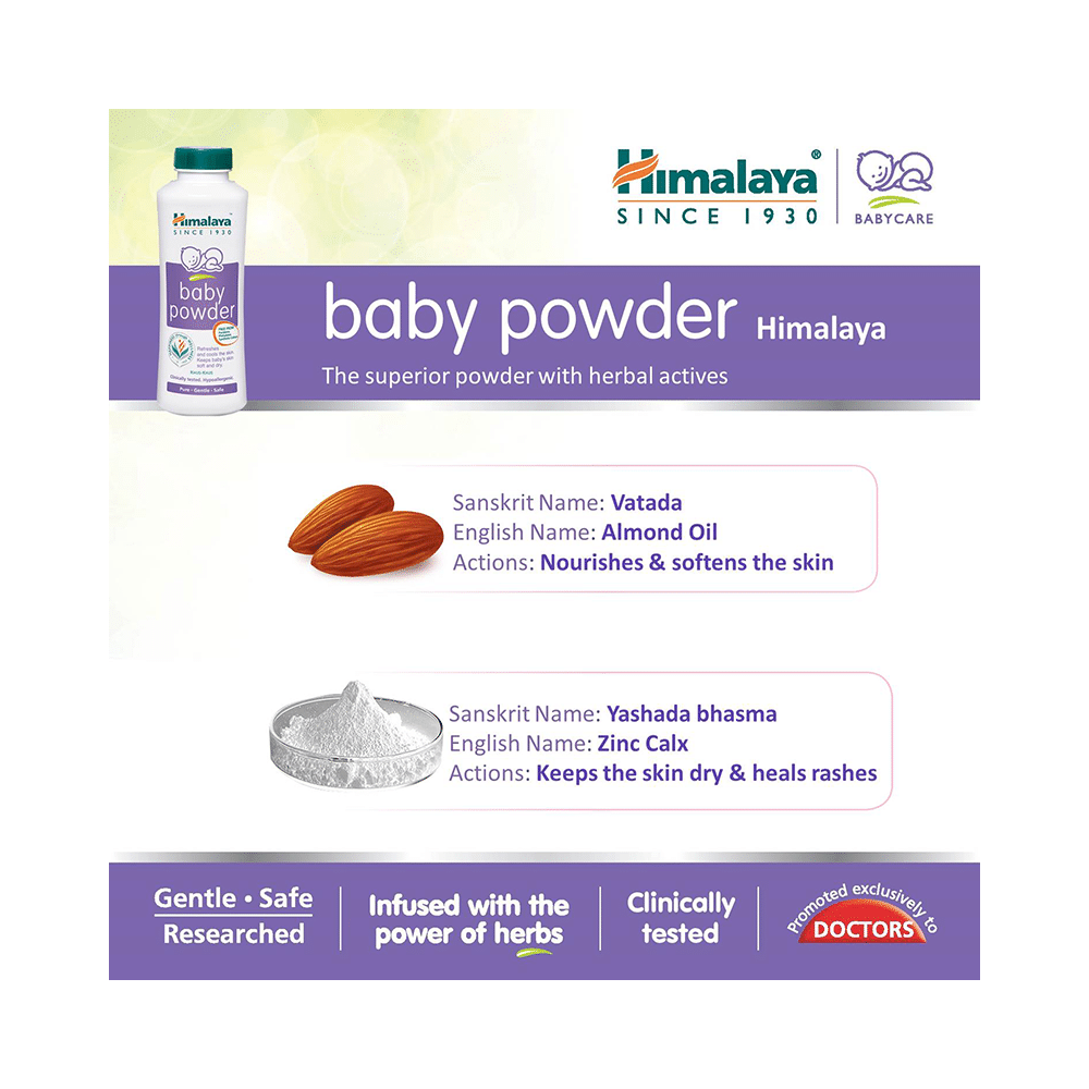 Himalaya Baby Powder | Keeps Baby's Skin Soft & Dry | Paraben-Free - Image 5