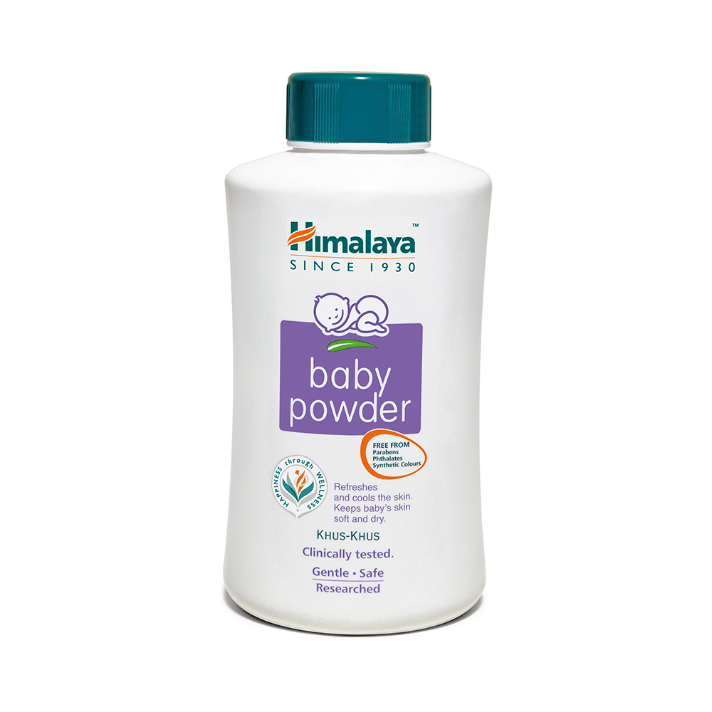 Himalaya Baby Powder | Keeps Baby's Skin Soft & Dry | Paraben-Free