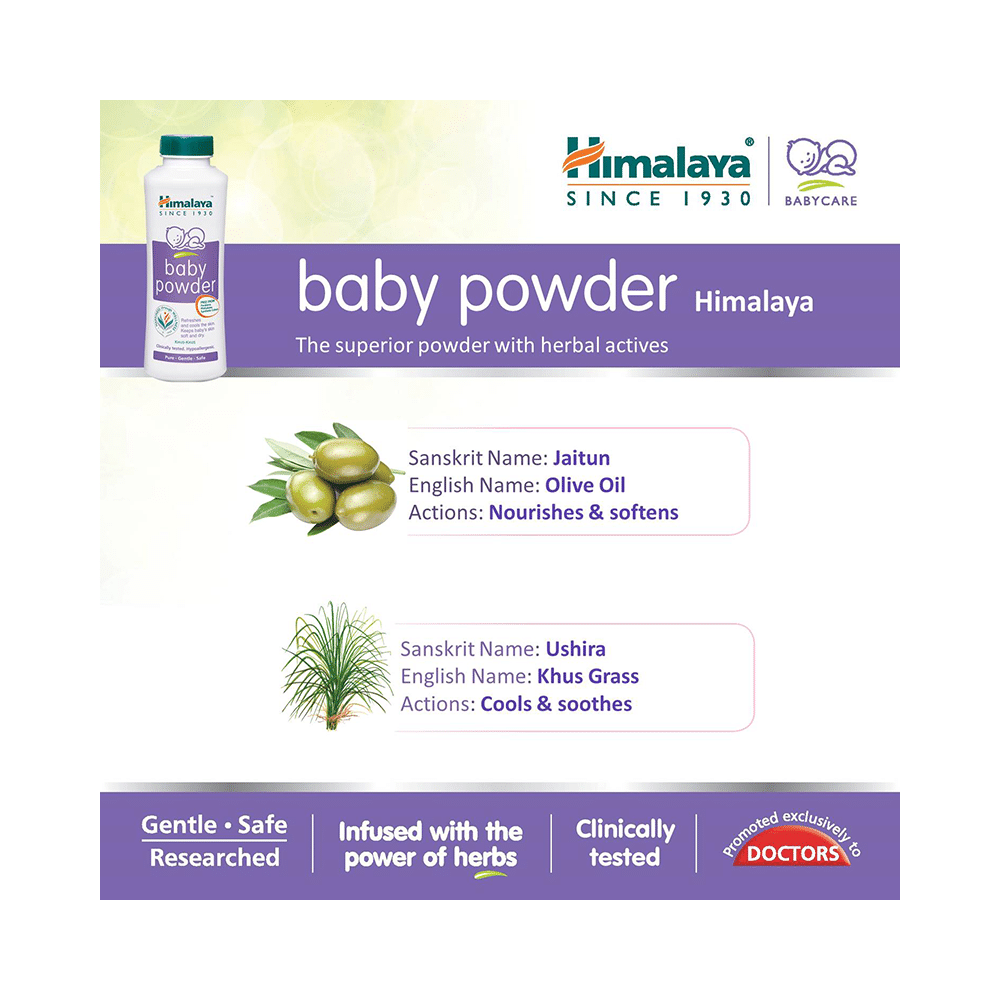 Himalaya Baby Powder | Keeps Baby's Skin Soft & Dry | Paraben-Free - Image 4