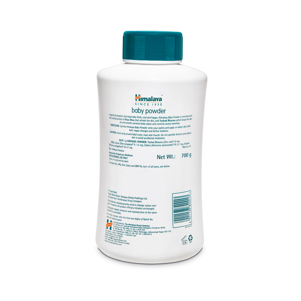 Himalaya Baby Powder | Keeps Baby's Skin Soft & Dry | Paraben-Free - Image 2