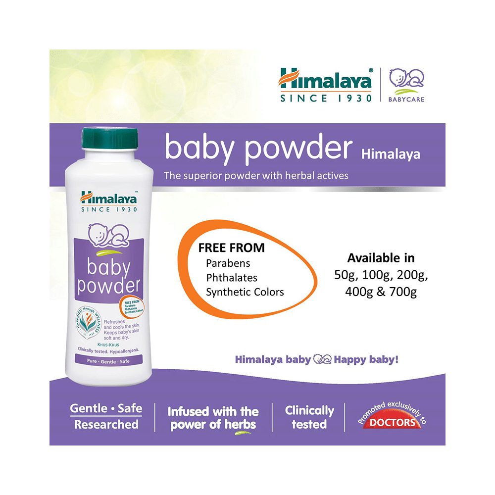 Himalaya Baby Powder | Keeps Baby's Skin Soft & Dry | Paraben-Free - Image 7