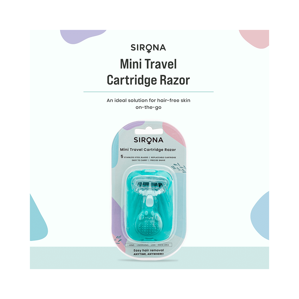 Sirona Mini Travel Cartridge Razor - Image 3