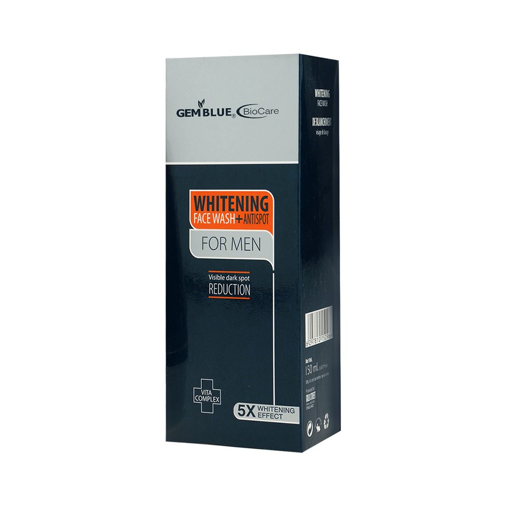 Gemblue Biocare Whitening Face Wash+Antispot for Men