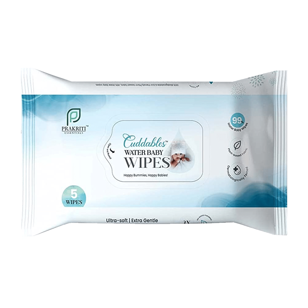 Cuddables Water Baby Wipes (5 Each) - Image 2
